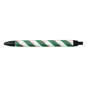 Tinta Negra Bolígrafo con bandera de Argelia