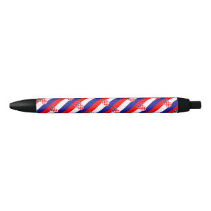 Tinta Negra Bolígrafo con bandera de Croacia