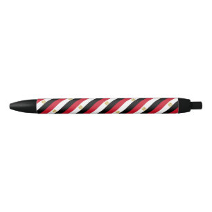 Tinta Negra Bolígrafo con bandera de Egipto