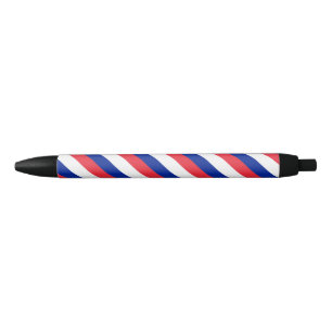 Tinta Negra Bolígrafo con bandera de Francia