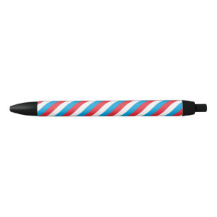 Tinta Negra Bolígrafo con bandera de Luxemburgo
