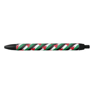 Tinta Negra Bolígrafo con bandera de Sahara Occidental