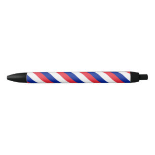 Tinta Negra Bolígrafo con bandera de San Martín
