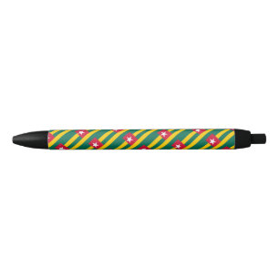 Tinta Negra Bolígrafo con bandera de Togo