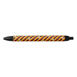 Tinta Negra Bolígrafo con bandera de Uganda
