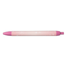 Bolígrafo Copo de Nieve de Invierno Rosa