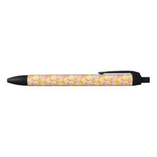 Tinta Negra Bolígrafo Daisies de verano