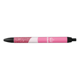 Tinta Negra Bolígrafo de Autógrafo para Concurso Rosa Berry Sp