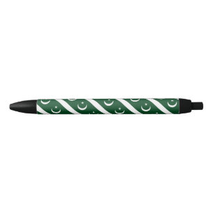 Tinta Negra Bolígrafo de Balances con Bandera de Pakistán