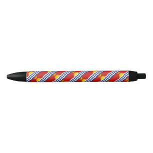 Tinta Negra Bolígrafo de Balpoint Pen con bandera de Kiribati
