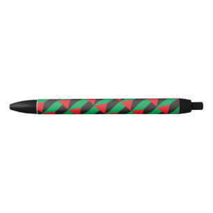 Tinta Negra Bolígrafo de Balpoint Pen con bandera de Martinica