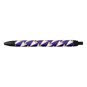 Tinta Negra Bolígrafo de Balpoint Pen con bandera de Samoa Ame