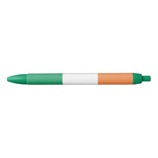 Tinta Negra Bolígrafo de bandera de la República de Irlanda
