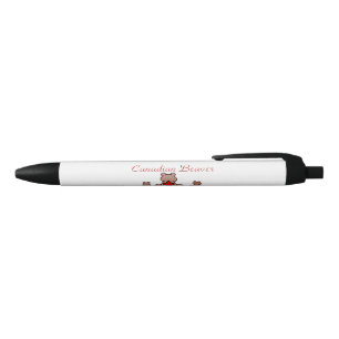 Tinta Negra Bolígrafo de castores canadiense