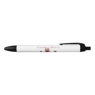 Tinta Negra Bolígrafo de castores canadiense