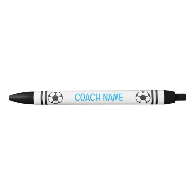Tinta Negra Bolígrafo de fútbol Personalizado Scribbler Goal (Anverso)