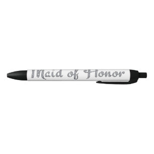 Tinta Negra Bolígrafo de Honor de Maid