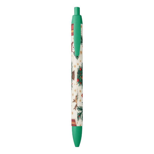 Tinta Negra bolígrafo de navidades (Atrás (Vertical))