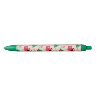 Tinta Negra Bolígrafo de Navidades Puggy