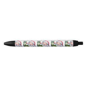 Tinta Negra Bolígrafo de patrón navideño