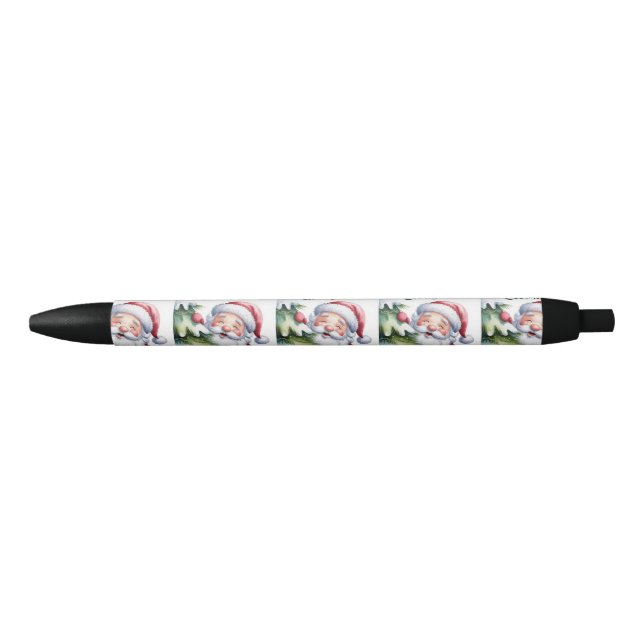 Tinta Negra Bolígrafo de patrón navideño (Anverso)