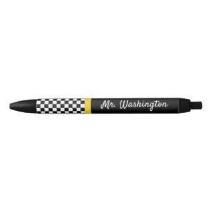 Tinta Negra Bolígrafo de regalo con tablero de ajedrez persona