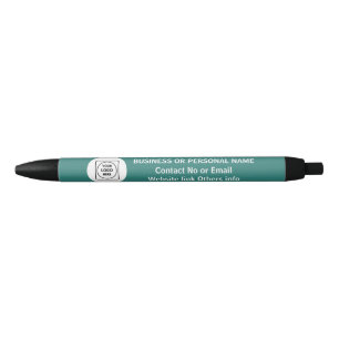 Tinta Negra Bolígrafo de regalo de marca de oficina con logoti