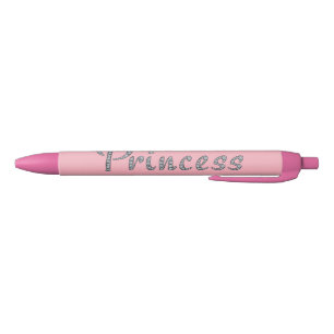 Tinta Negra Bolígrafo de relaciones entre princesas