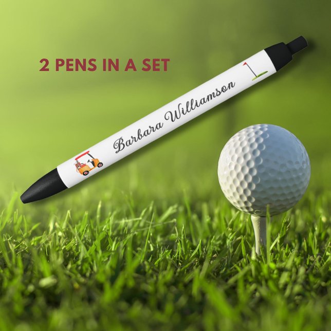 Tinta Negra Bolígrafo de rótulos de carrito de golf Bandera de (Subido por el creador)