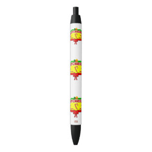 Tinta Negra Bolígrafo de saludos de Navidad