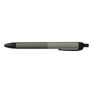 Tinta Negra Bolígrafo de tono dividido verde musgo: opción per