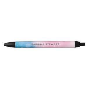 Tinta Negra Bolígrafo elegante de acuarela