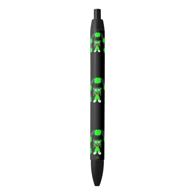 Tinta Negra Bolígrafo FrankenCheese de St. Patrick (Frente vertical)