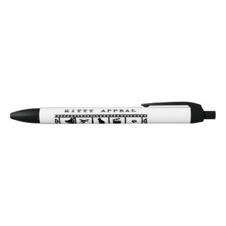 Tinta Negra Bolígrafo Kitty Appeal & carretes de película