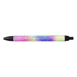 Tinta Negra Bolígrafo Personalizado Promocional de Ópalo Iride