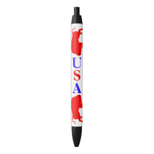 Tinta Negra Bolígrafo rojo de Estados Unidos