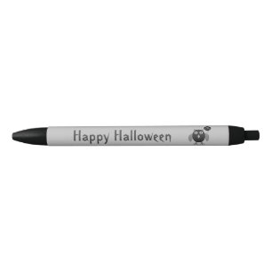 Tinta Negra Creepy Bolígrafo Personalizado De Lechuza De Hallo