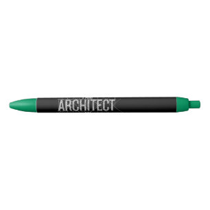 Tinta Negra Regalo de bolígrafo personalizado "Soy un arquitec