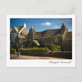 Tintagel, tarjeta postal Cornwall