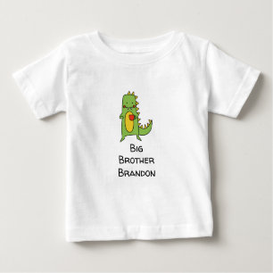 tinte de camiseta de bebé personalizado de dinosau