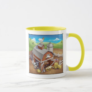 Tintineo del tintineo poca taza ruidosa de la