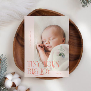 Tiny Toes Big Joy Peach Photo Nancings Anuncio