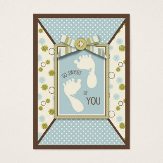 Tiny Toes TY Gift Etiqueta