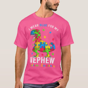 Tío Camisetas De Tía Que Uso Azul Para Mi Sobrino