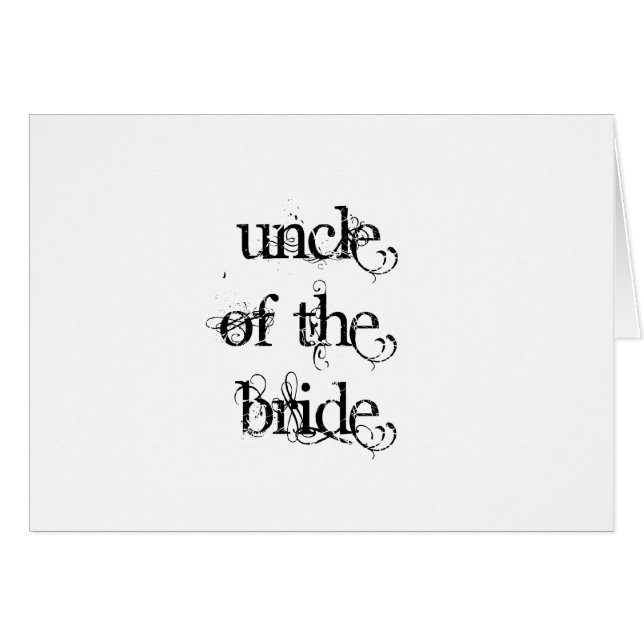 Tío de la novia (Anverso (Horizontal))