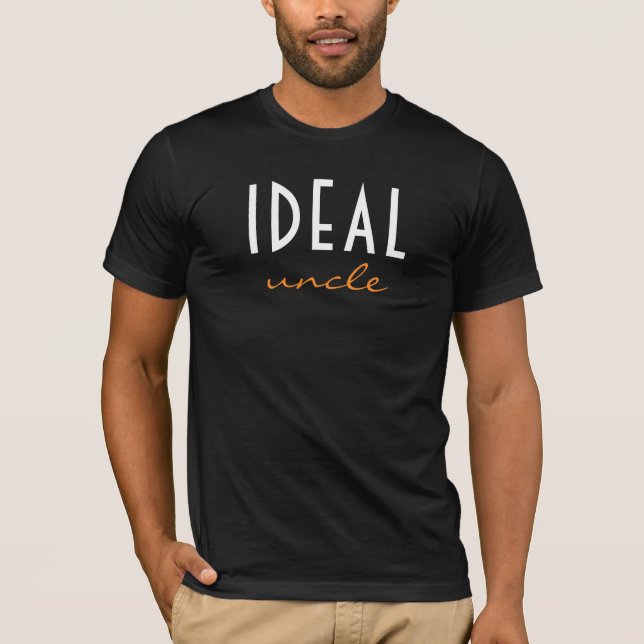 tío IDEAL. Camiseta personalizada (Anverso)