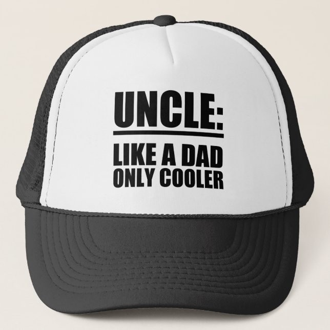 Tío Like un gorra divertido más fresco del papá (Anverso)