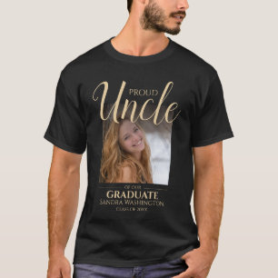 Tío orgulloso   Foto Graduación de camiseta
