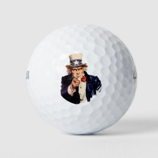 ¡Tío Sam, bola de golf!