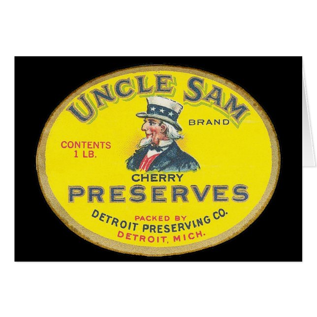 Tío Sam Cherry Preserve (Anverso (Horizontal))
